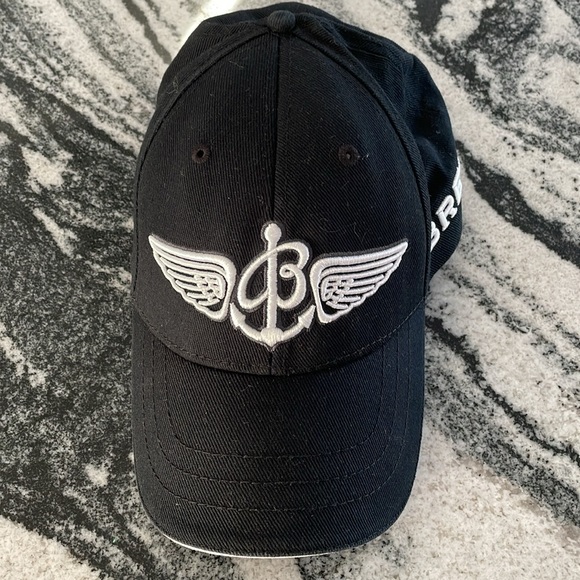 BREITLING Men’s Black Cap 100% cotton - Picture 3 of 8